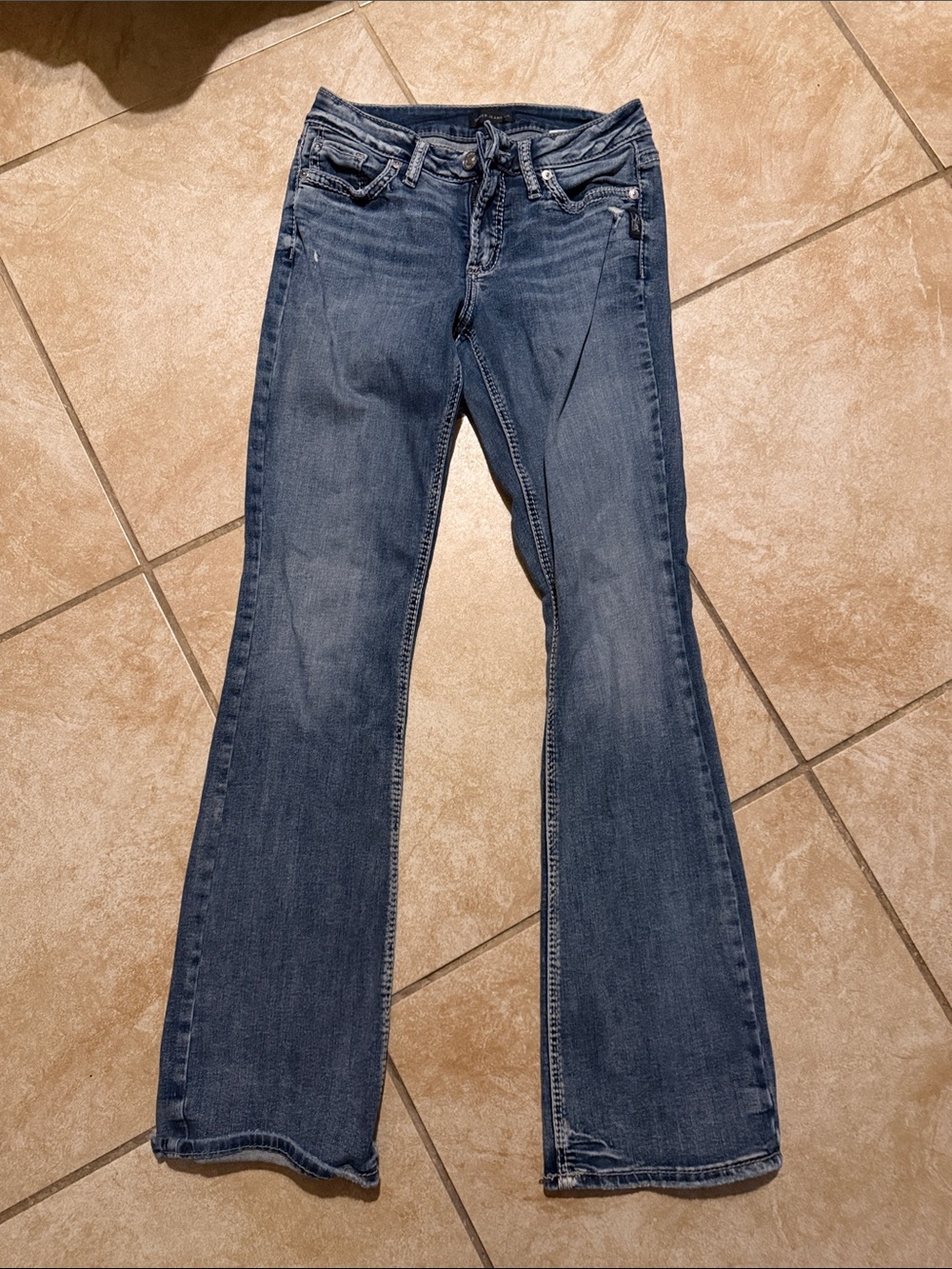 Silver Jeans Dark Blue Flare Jeans